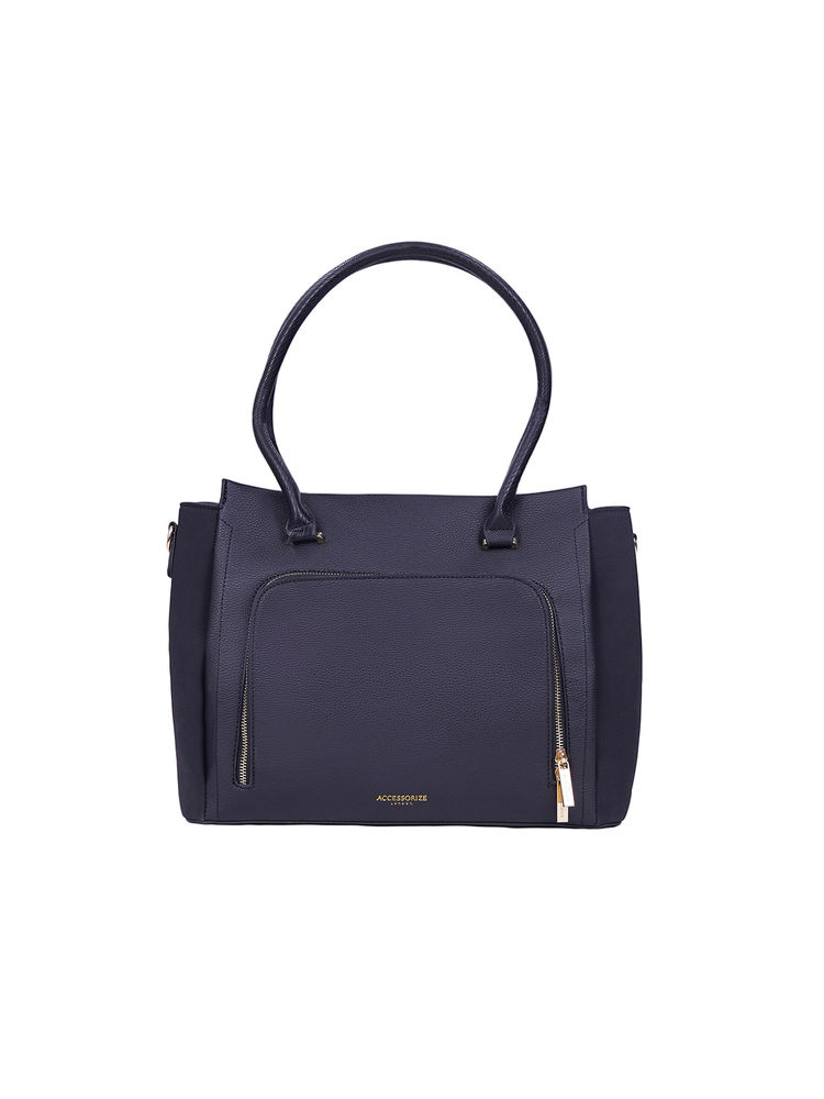 Accessorize London Morgan Vegan Work Tote Bag-image-47