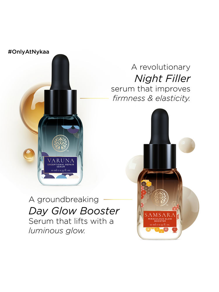 Forest Essentials High-Performance Day & Night Face Serum Set