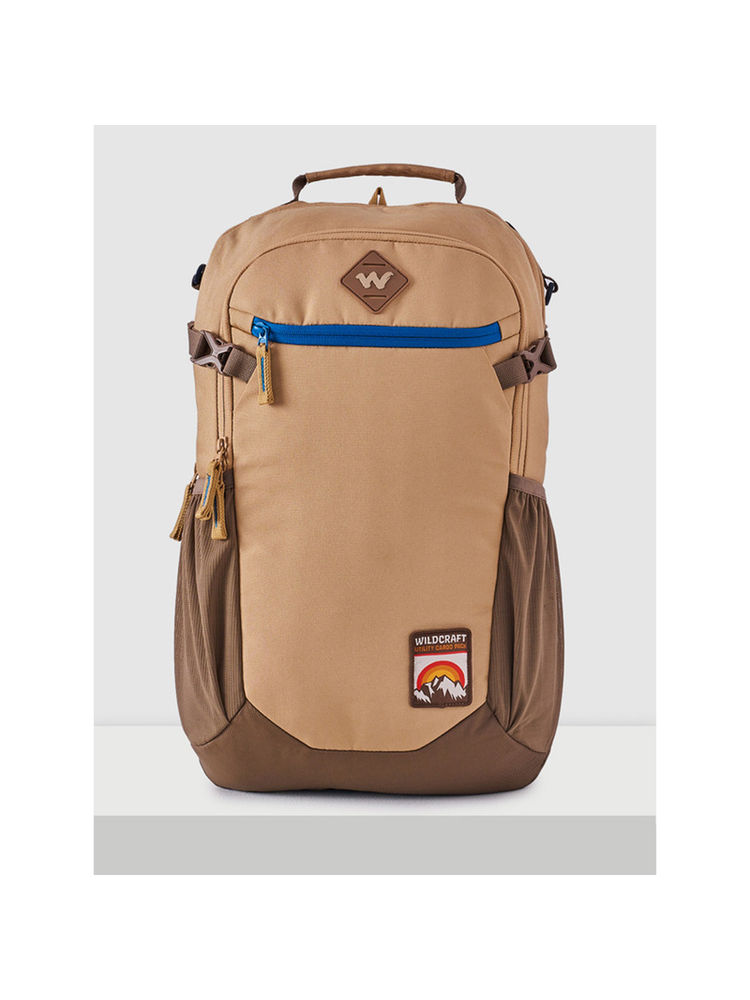 Wildcraft Khaki Printed Polyester Backpack-image-8