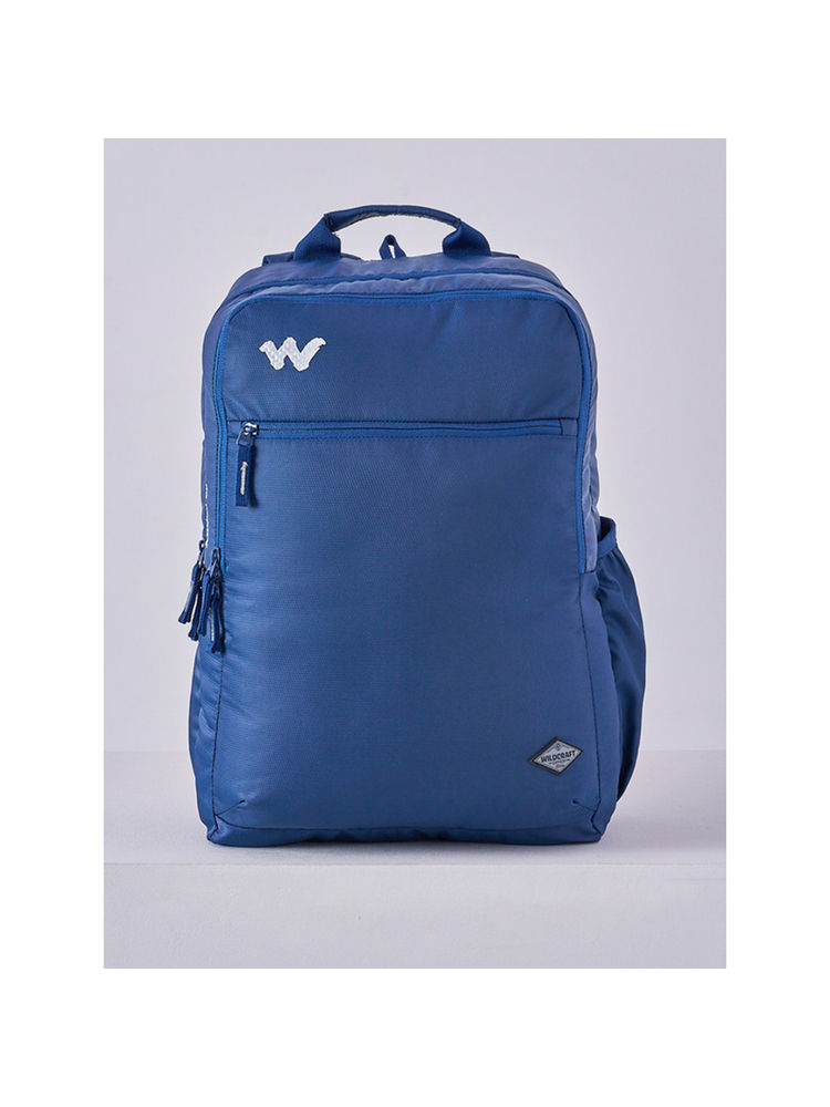 Wildcraft Navy Blue Solid Polyester Backpack-picture-24