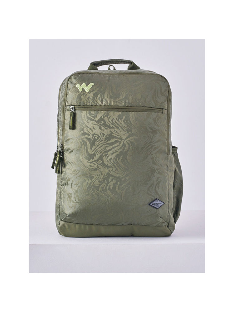 Wildcraft Olive Printed Polyester Backpack-picture-11