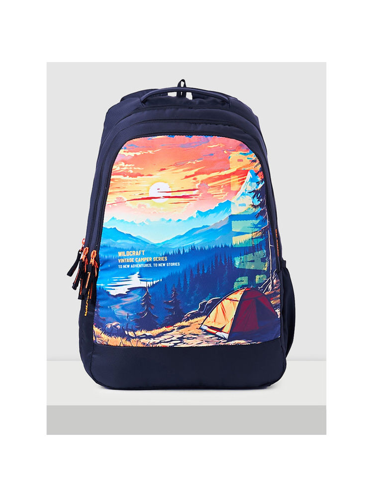 Wildcraft Black Printed Polyester Backpack-picture-28