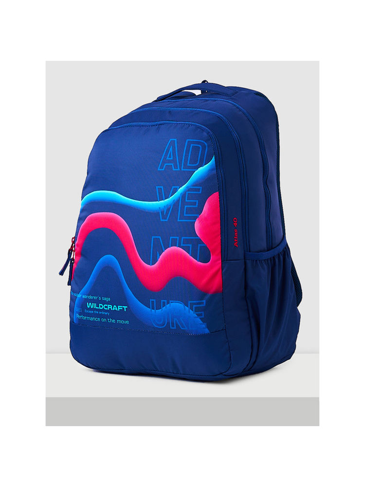 Wildcraft Navy Blue Printed Polyester Backpack-picture-10