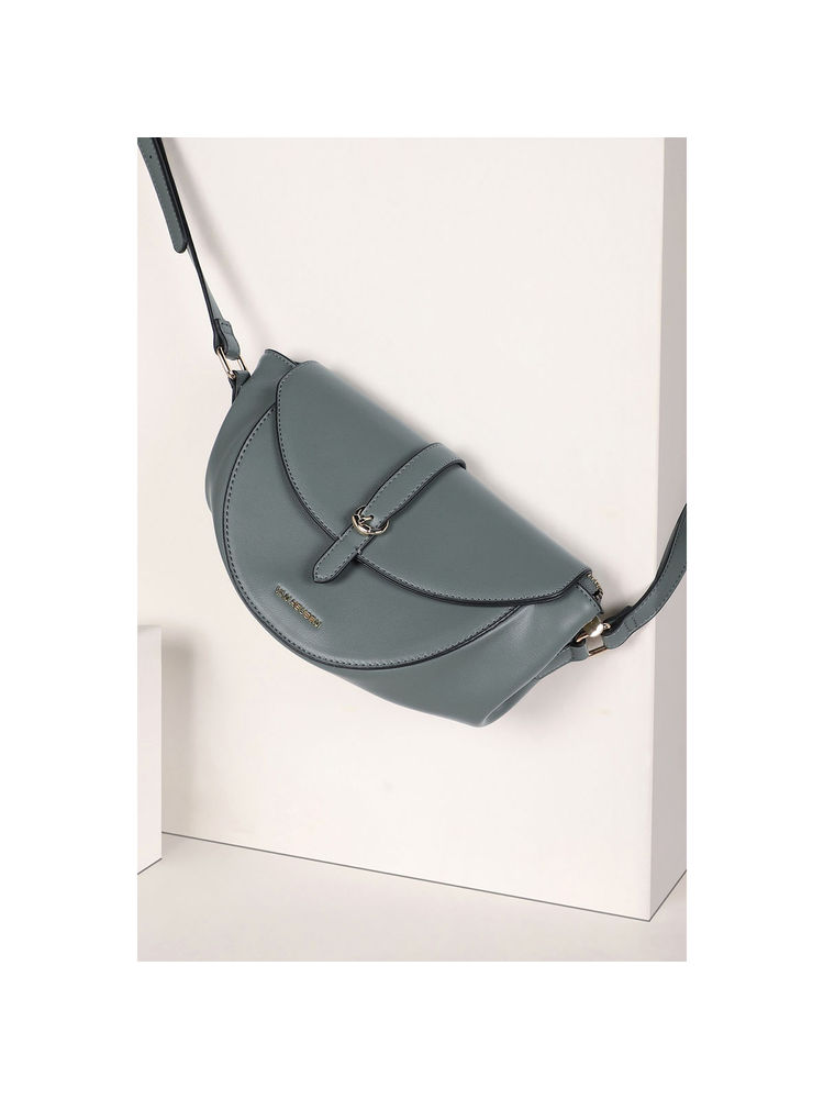 Van Heusen Grey Solid Polyester Sling Bag-picture-14