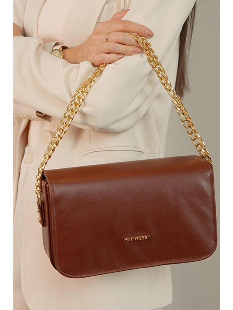 MINI WESST Alice Sling Bag - Brown-picture-19