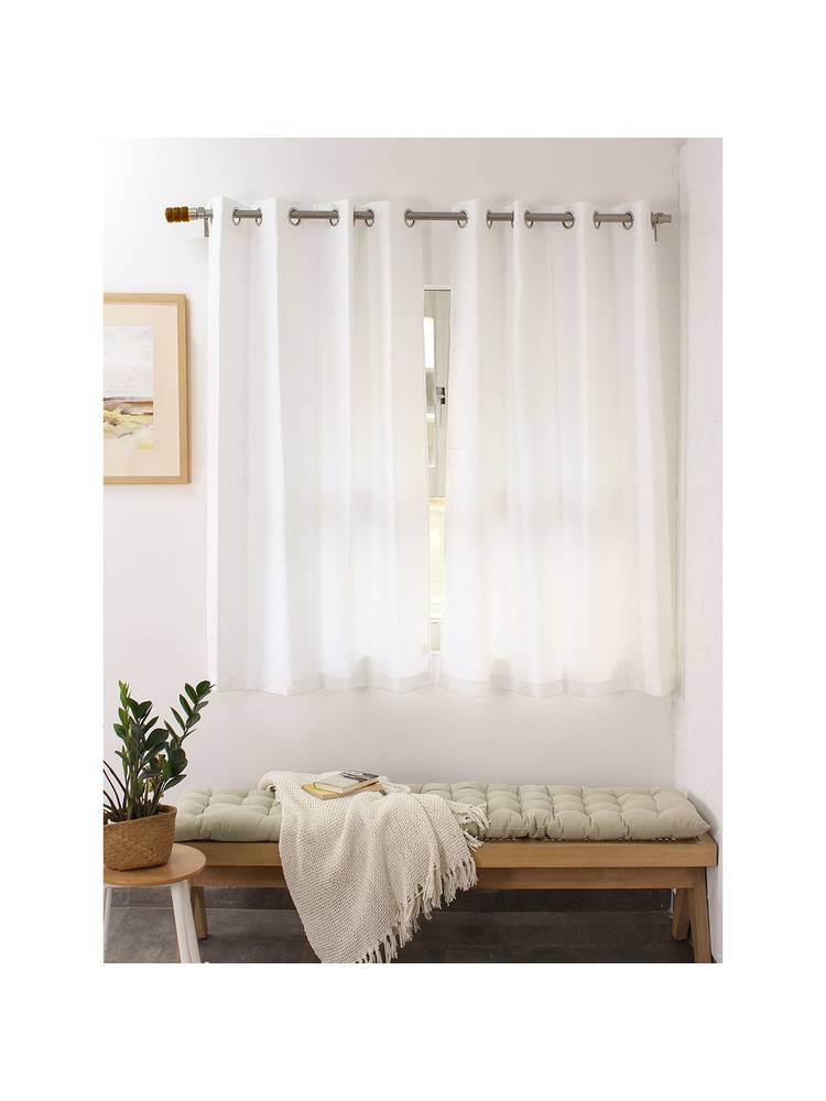 House This Indus Window Curtain - White-picture-43