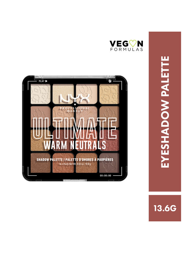 NYX Professional Makeup Ultimate Shadow Palette - Warm Neutrals