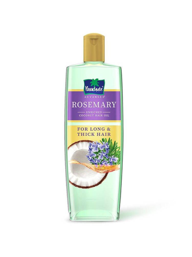 Parachute Advansed Rosemary Enriched Coconut Oil For Upto 2X Thicker Hair