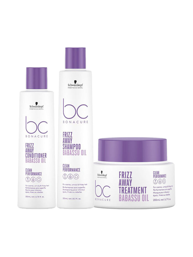 Schwarzkopf Professional Bonacure Keratin Smooth Perfect Micellar Shampoo + Conditioner + Mask Combo - For Dry & Frizzy Hair-picture-28