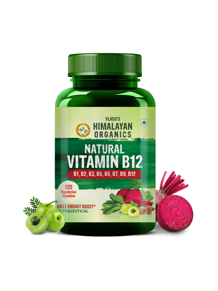 vlado's himalayan organic Vlado's Himalayan Organics Plant Based Vitamin B12 Good for Digestion and Nerve Health Capsules-picture-43