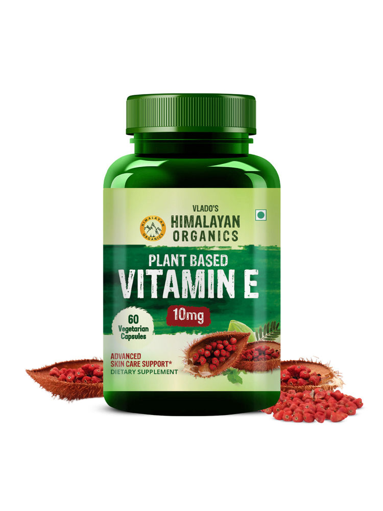 vlado's himalayan organic Vlado's Himalayan Organics Plant Based Vitamin E (Sunflower Oil, Aloevera Oil, Argan Oil Capsules-picture-23