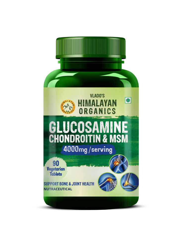 Vlado's Himalayan Organics Glucosamine Chondroitin MSM with Boswellia for Bone,Joint Support Tablets-image-42