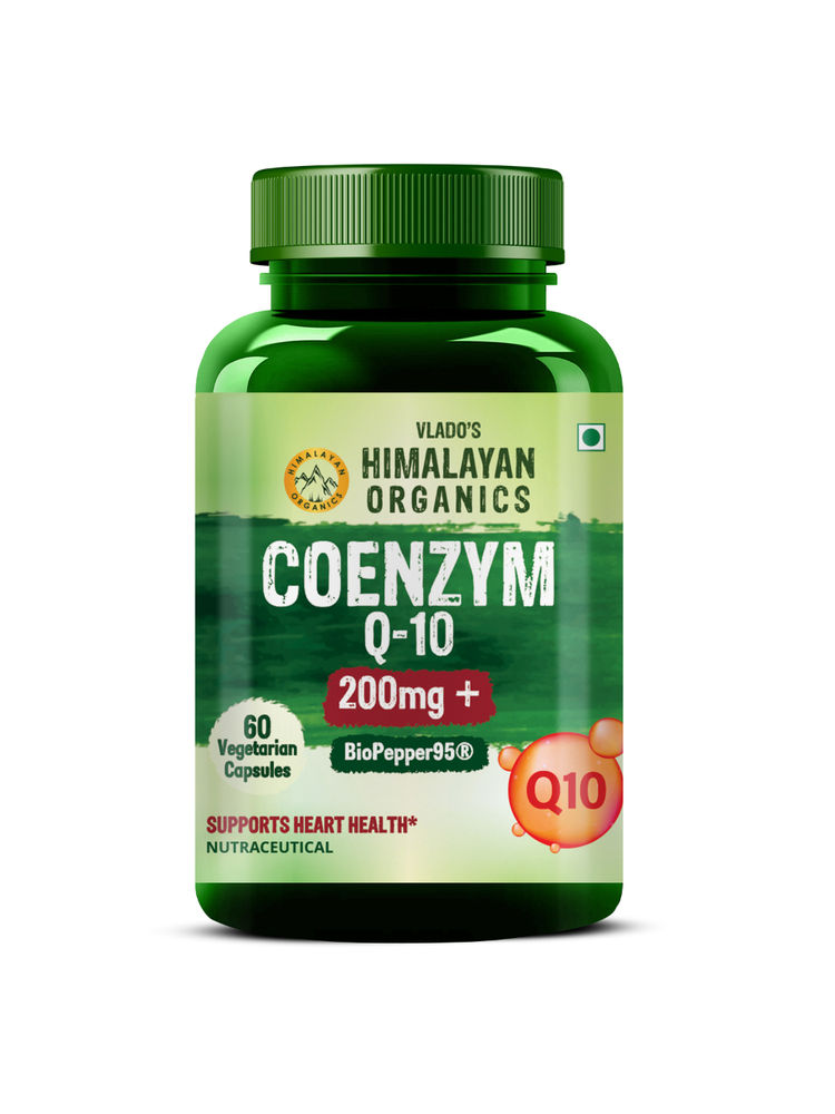 vlado's himalayan organic Vlado's Himalayan Organics Vlado's COQ10 200mg with BioPepper 5mg and COENZYME Q-10 Capsules-picture-17
