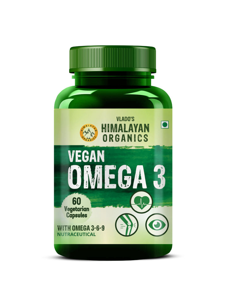 vlado's himalayan organic Vlado's Himalayan Organics Omega 3 6 9 Vegan Nutrition Supplement for Muscle, Bone & Heart Capsules-picture-36