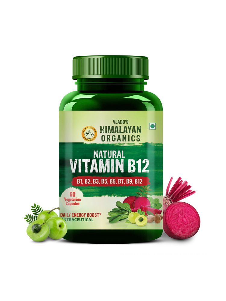 vlado's himalayan organic Vlado's Himalayan Organics Plant Based Vitamin B12 Good for Digestion and Nerve Health Capsules-picture-27