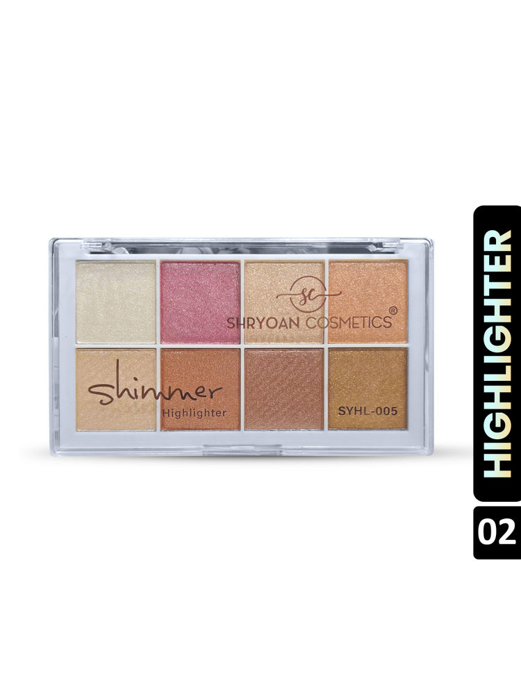 Shryoan Shimmer Highlighter Powder - Multicolored-picture-24