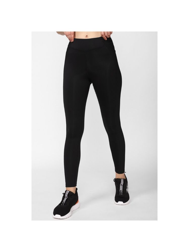 Reebok Womens Yoga Hr Rib Tight Black-picture-22