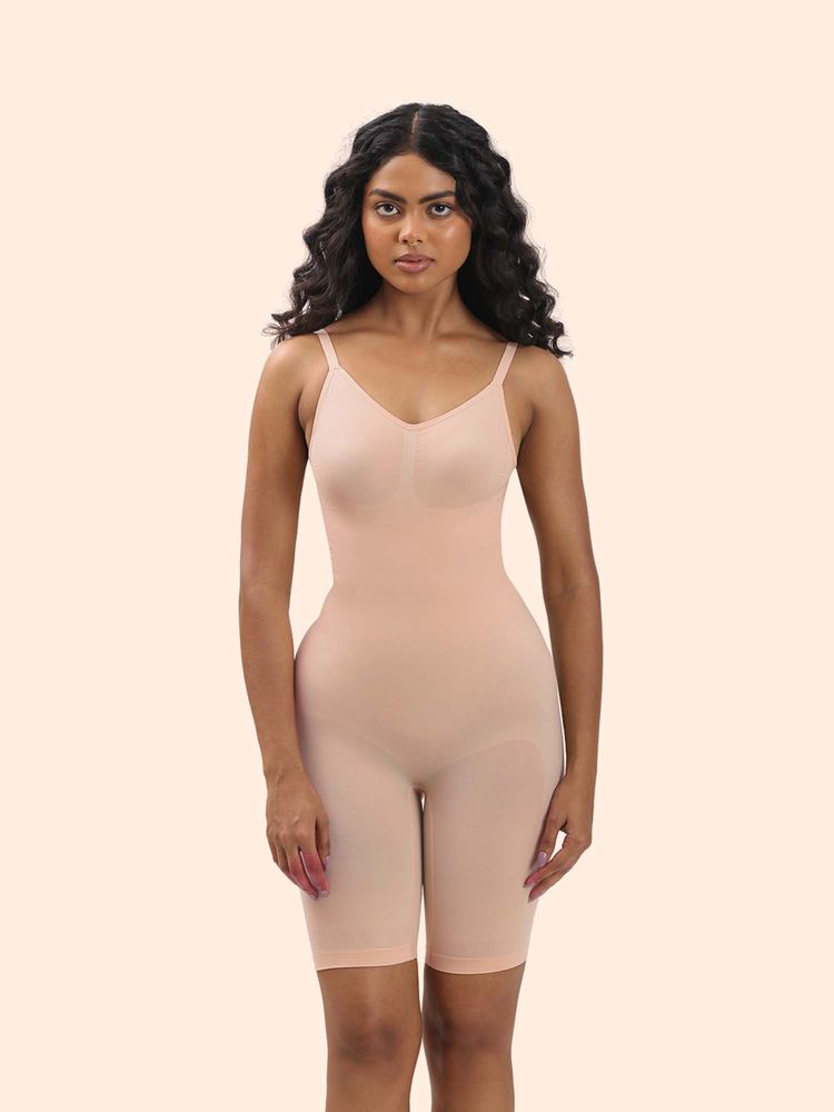 Underneat Women Backless Stretchable Butt Lifting Comfort Full Body Shaper