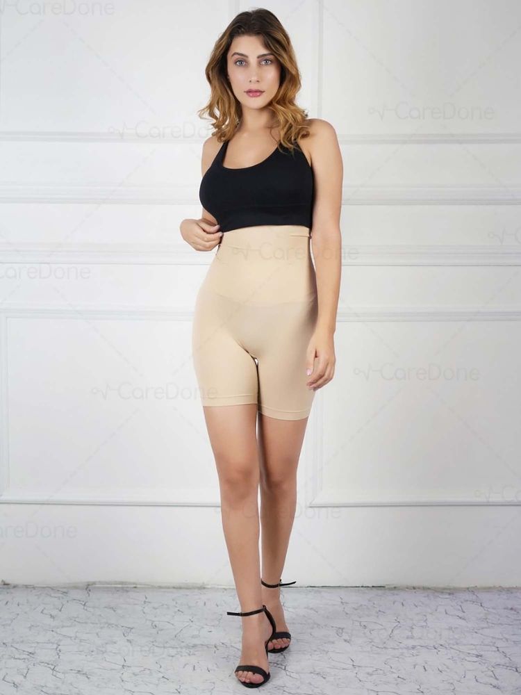 CareDone Women Tummy Control Shapewear High Waist Trainer Thigh Slimmer-picture-35