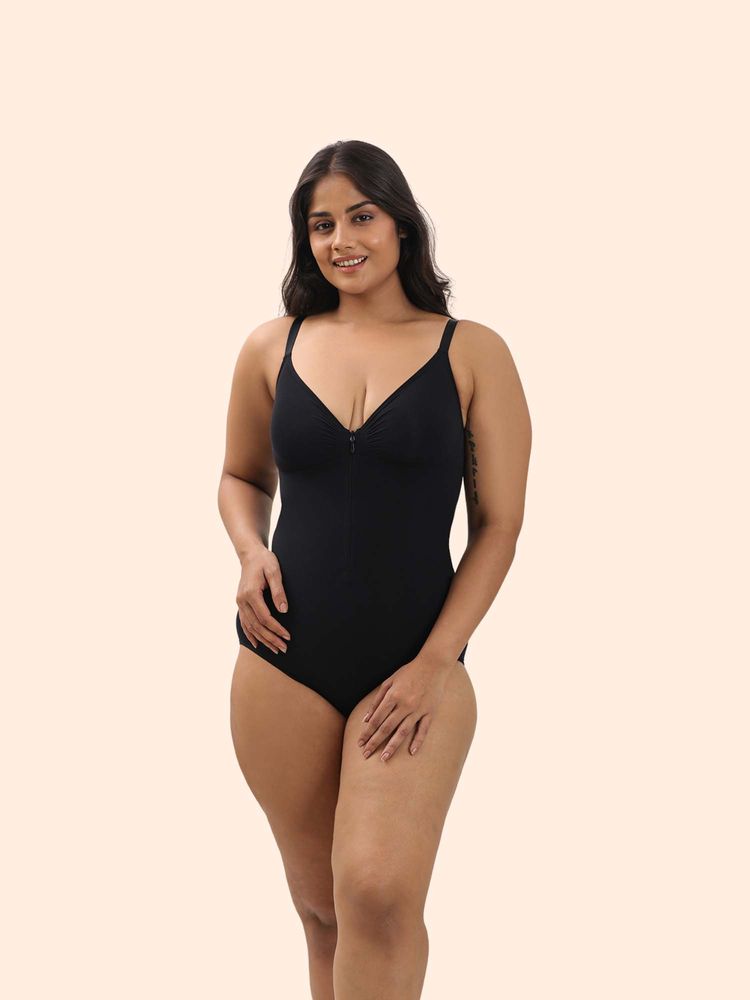 Underneat Women Seamless Stretchable Full Body Shaper with Front Zip-picture-20