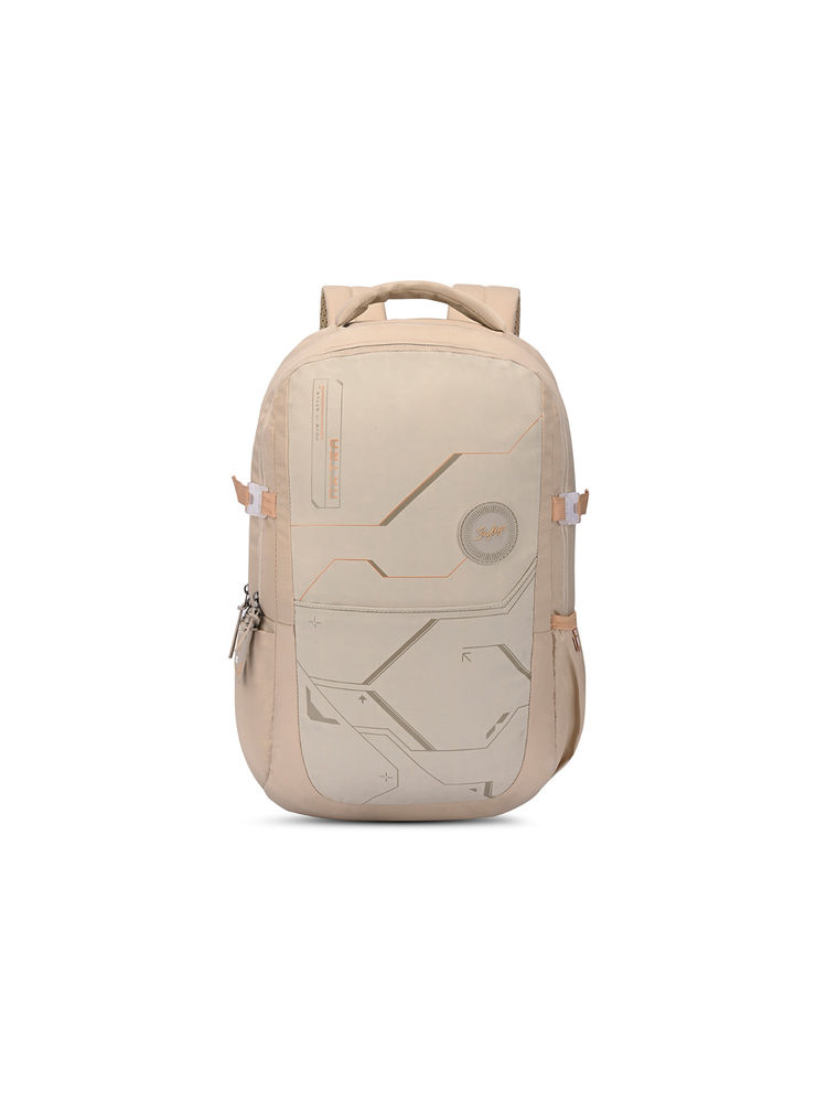 Skybags Nextra V2 30L Formal Laptop Backpack 30L for Men & Women With Rain Cover(Beige)-picture-19
