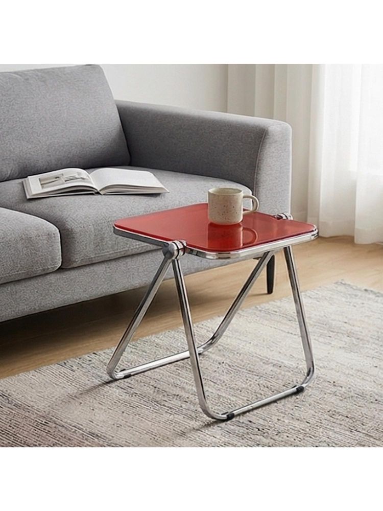 The Artment Red Glacier Serving Tray Side Table-picture-19