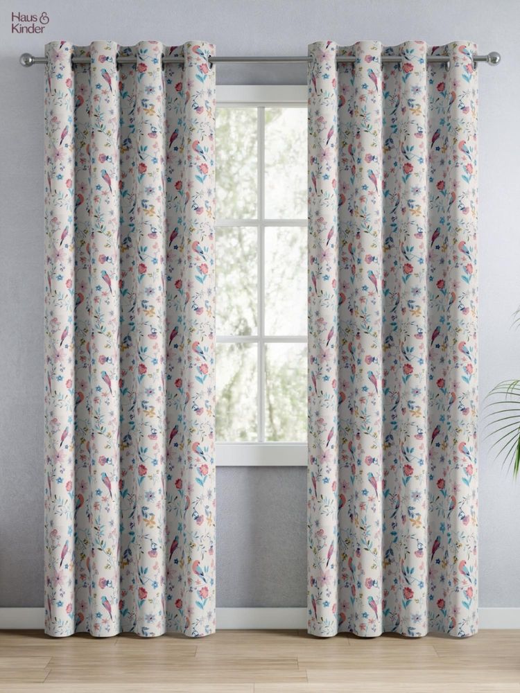 Haus & Kinder 100% Cotton Printed Door Curtain Exotic Wings Multi-Color (4x7 Feet)-picture-15