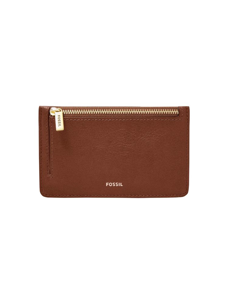 Fossil Logan Brown Card Case (S)-picture-11