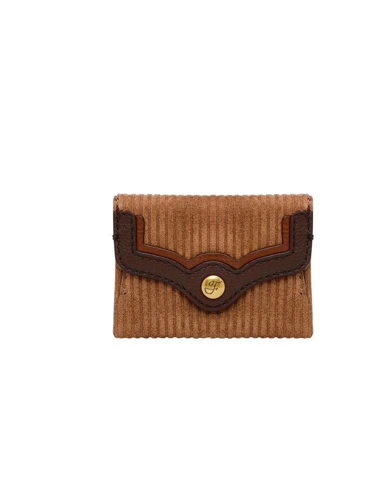 Fossil Heritage Brown Card Case (S)-image-44