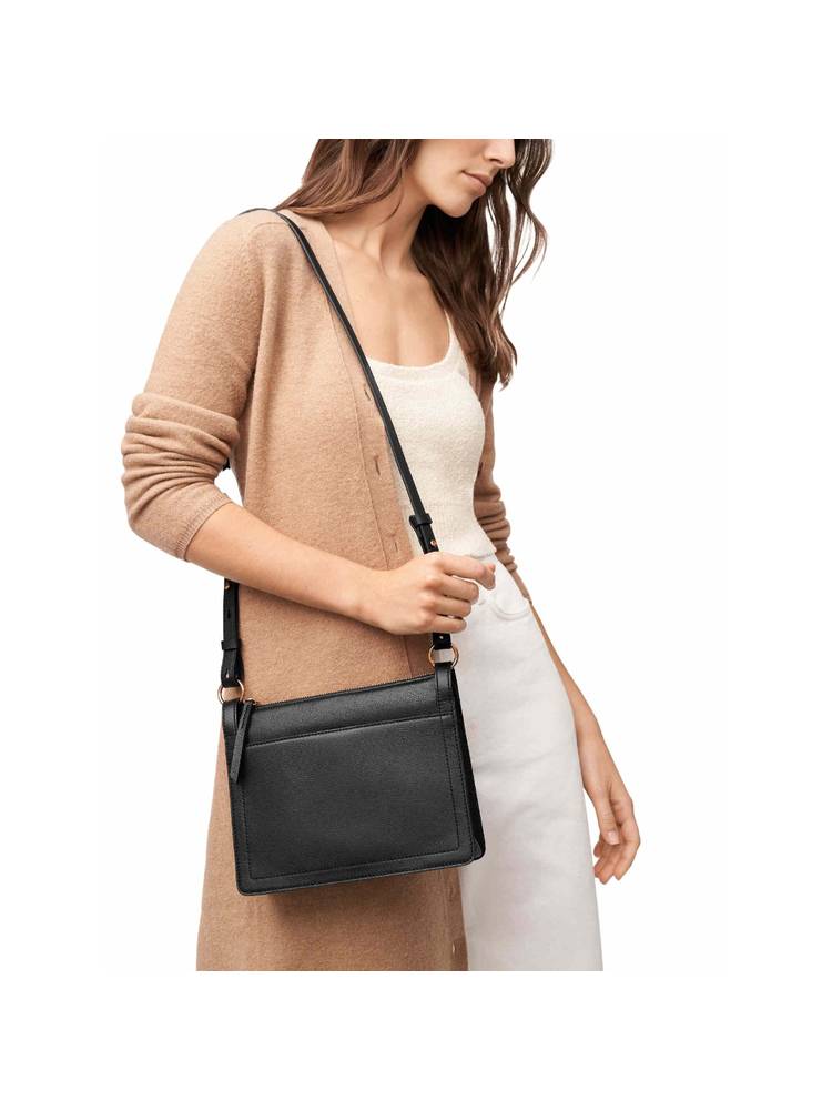 Fossil Taryn Black Sling Bag (M)