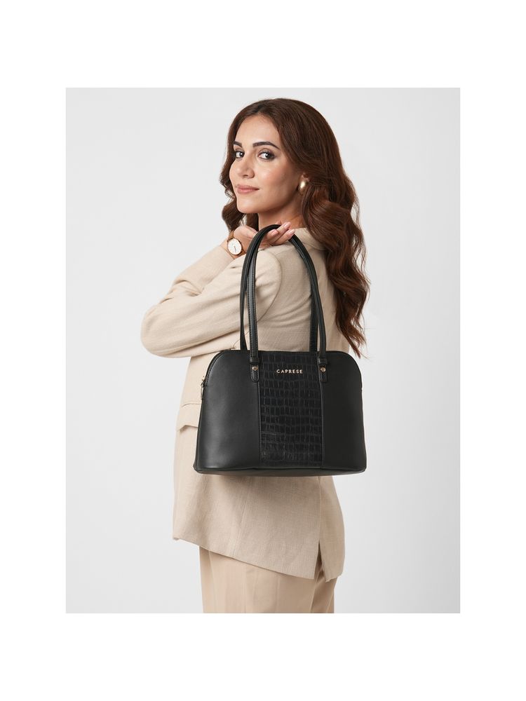 Caprese Suzie Black Tote Bag (M)-picture-16