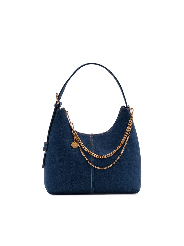 MIRAGGIO Blue Rio Hobo Bag (M)