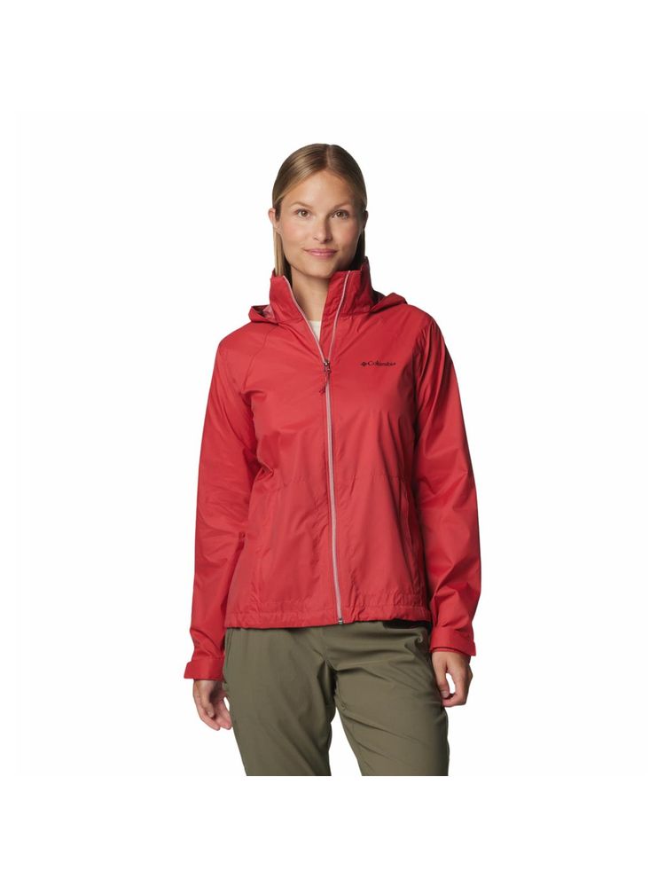 Columbia Womens Red Omni-Shield Switchback IV Water Repellent Jacket-picture-15