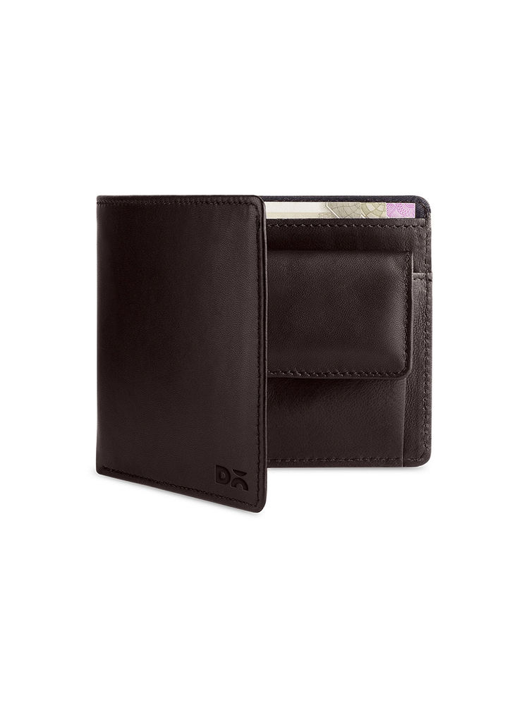 DailyObjects Brown Leather Coin Classic Billfold Wallet (M)-picture-19