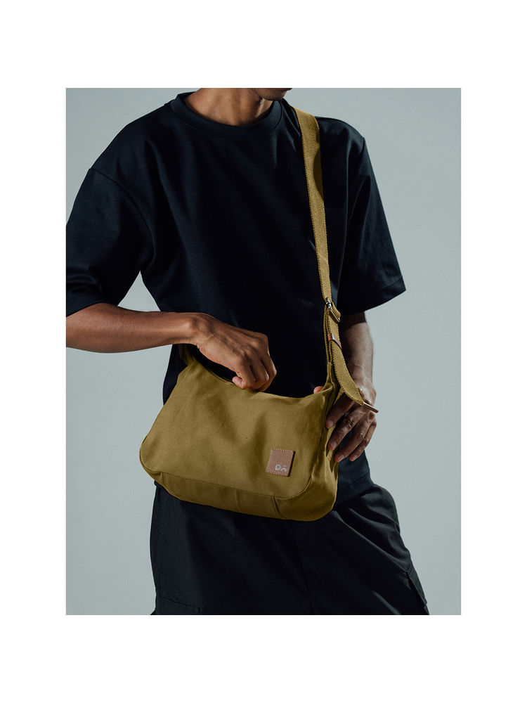 DailyObjects Olive Green March Sling Bag (M)-picture-26