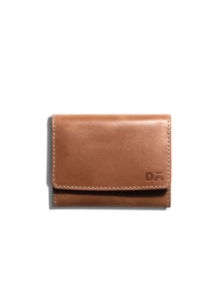 DailyObjects Cider Brown Flip Top Leather Cash and Card Wallet (M)-image-5
