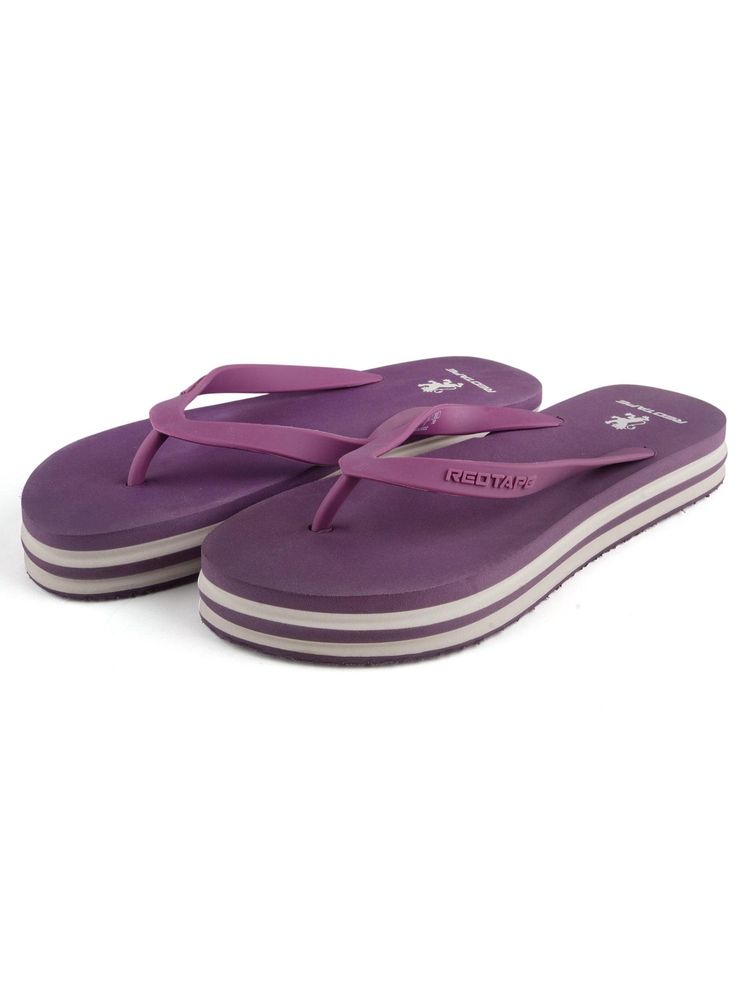 Red Tape Women Purple Thomes Flip Flop-picture-21