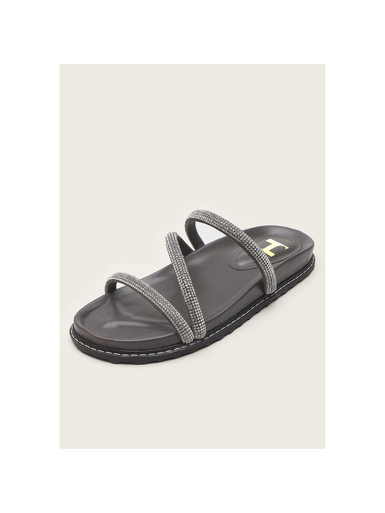 IRUSSH Black Diamante Z Flip-Flops-picture-13