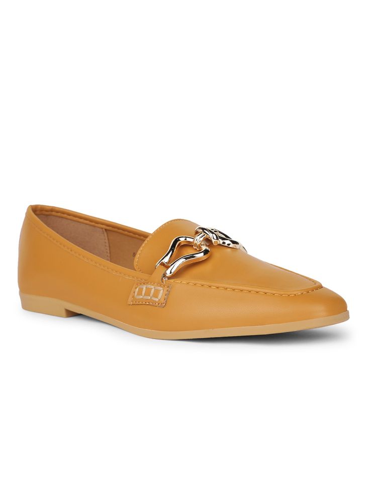 Bata Mustard Women's Casual Loafers-image-23
