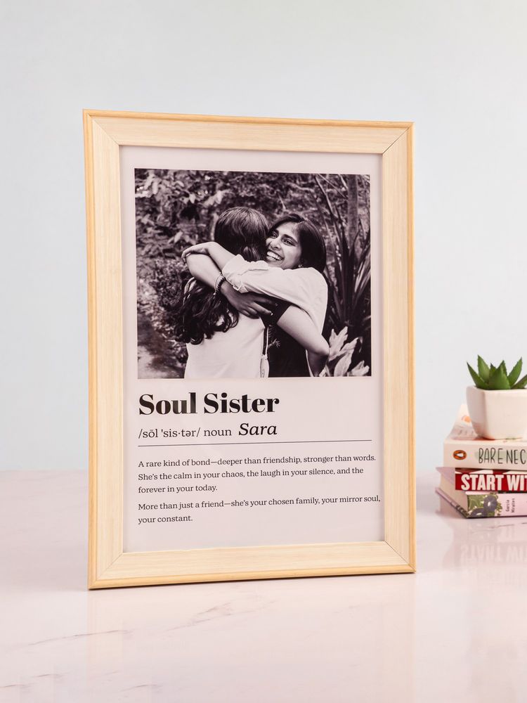 THE ZAPPY BOX Soul Sister Personalized Frame-image-10