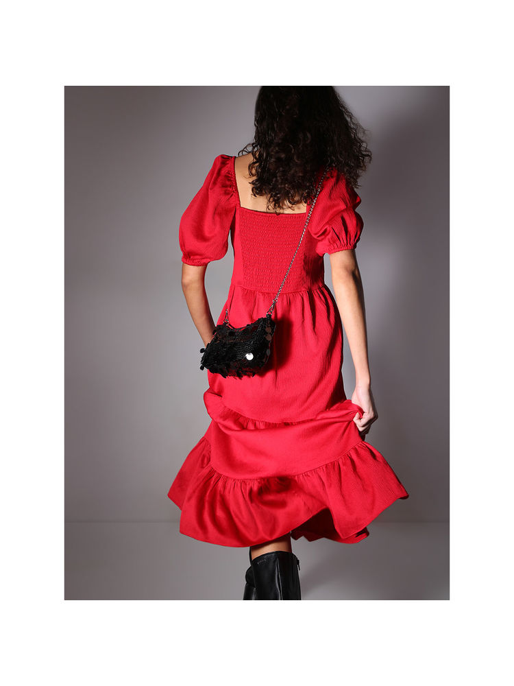 VERO MODA Black Sequin Crossbody Bag-picture-13