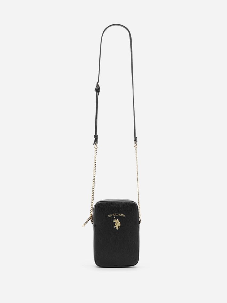 U.S. POLO ASSN. Women Hannah 2.0 Black Cross Body Handbag (S)-picture-19