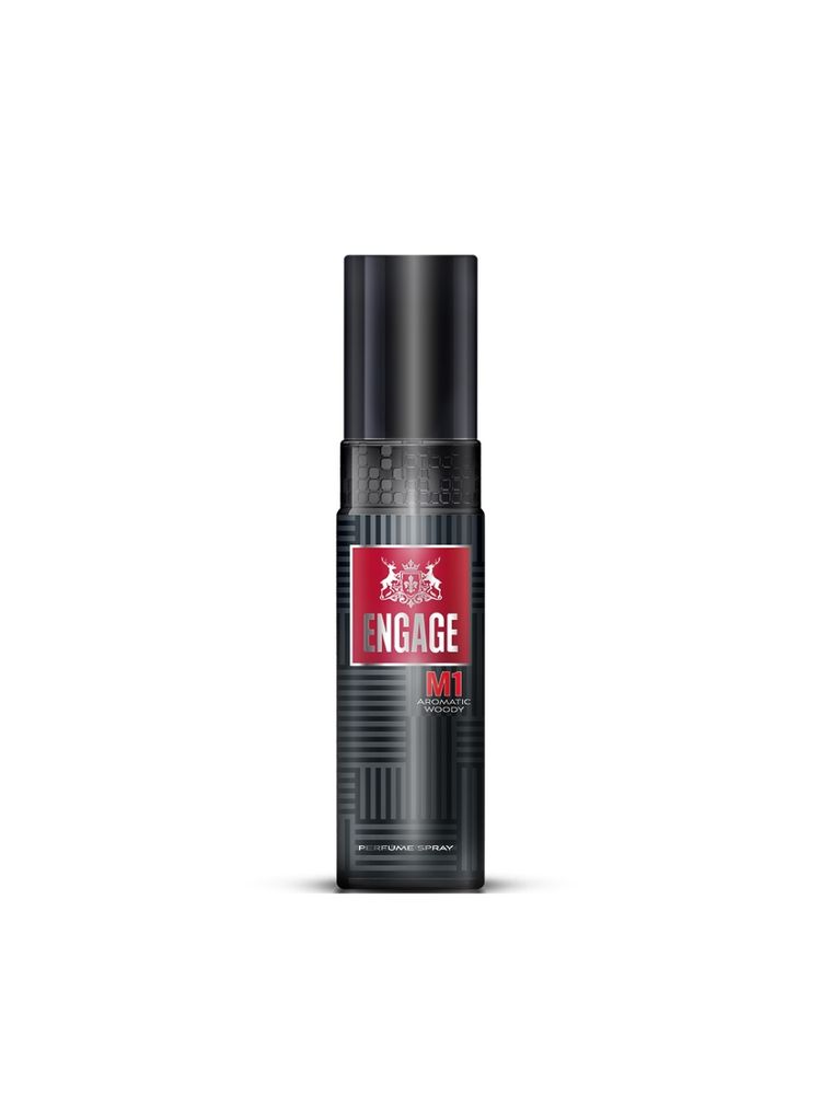 Engage M1 Perfume Spray For Men, Citrus & Woody, Skin Friendly, Long-Lasting
