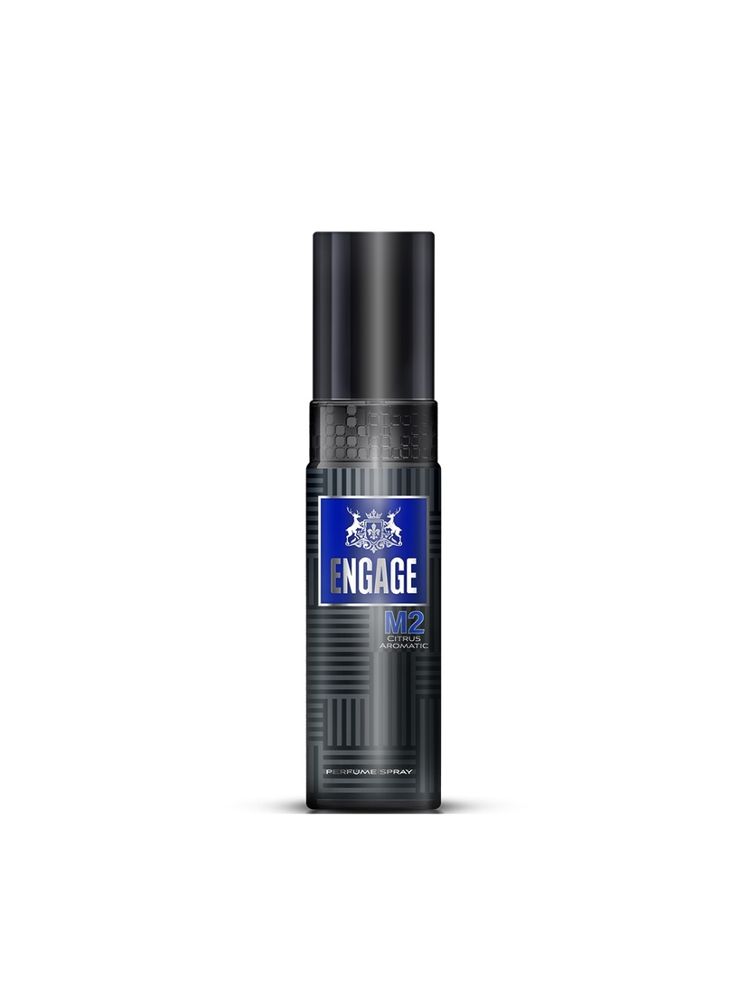 Engage M2 Perfume Spray For Men, Citrus & Lavender, Skin Friendly, Long-Lasting