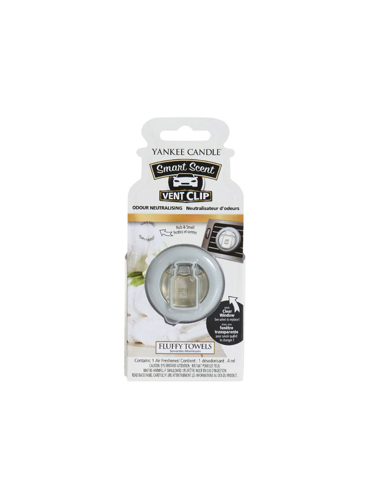 Yankee Candle Fluffy Towels Smart Scent Vent Clip Air Freshener-image-37
