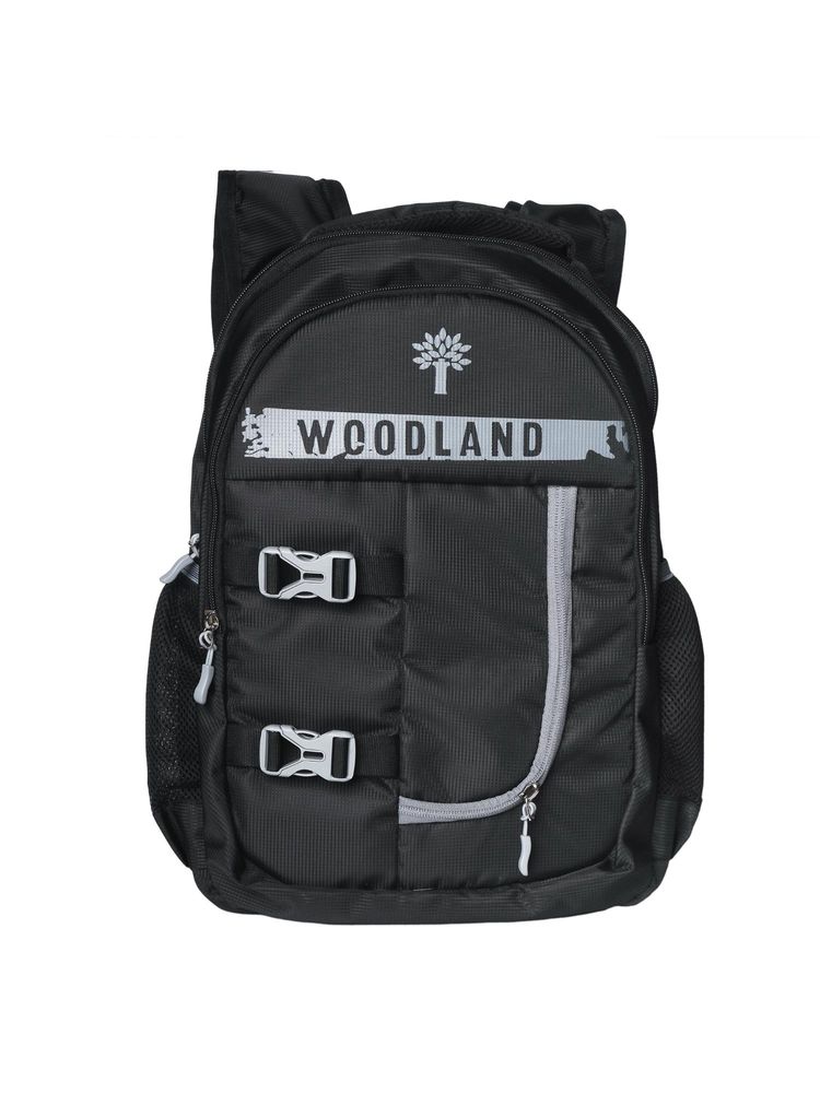 WOODLAND Casuals Black Fabric Backpack-picture-12