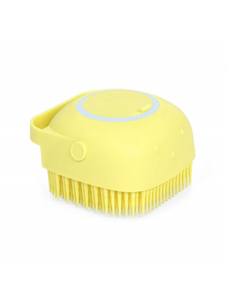 Beautiliss Silicone Body Shower Bath Brush With Soap Dispenser - Colour May Vary-picture-13