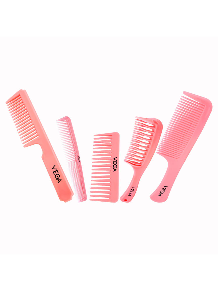 VEGA Combs - Set Of 6 (Rs.51/- Off) (HCS-03) Color May Very