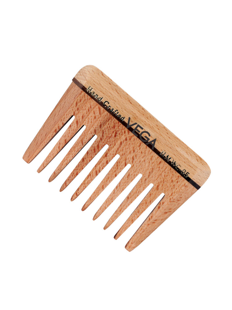 VEGA Wide Tooth Wooden Comb (HMWC-05)