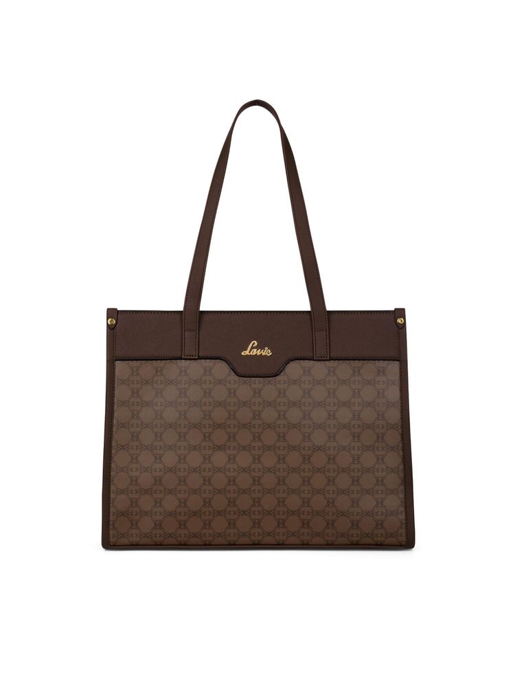 Lavie Women's Nina Box Satchel Handbag (Coffee)-picture-37